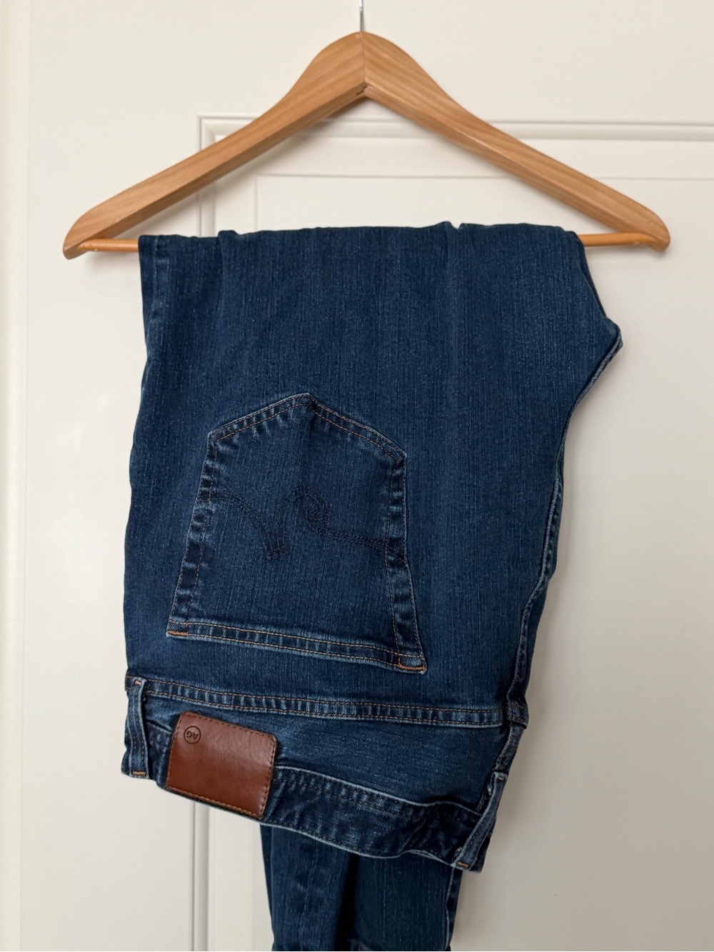 Ag Adriano Goldschmied Men’s Slim Straight Indigo Jeans